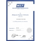 MEF Certificate